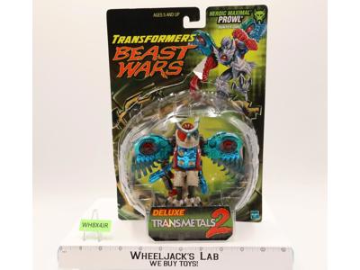 Prowl 100% Complete Deluxe Transformers Transmetals 2 Beast Wars 1999 Hasbro