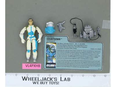 Countdown V1 100% Complete G.I. Joe 1989 Hasbro Vintage Action Figure