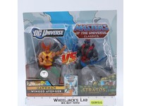 Hawkman Vs Stratos MOTU Classics DC Comics 2009 Mattel 2-Pack NEW SEALED