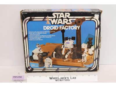 Droid Factory 100% Complete W/ Box Star Wars 1980 Kenner Action Figure Playset