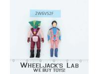 Skwirm & Serena Dino Riders 1989 Tyco Vintage Action Figures