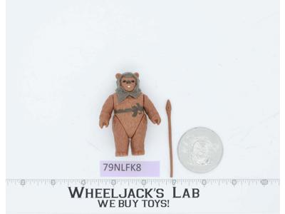 Romba Ewok W/ Coin 100% Complete Last 17 Star Wars POTF 1985 Kenner NO REPRO