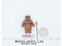 Romba Ewok W/ Coin 100% Complete Last 17 Star Wars POTF 1985 Kenner NO REPRO