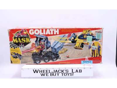Goliath 100% Complete W/Box MASK 1987 Kenner Vintage Action Figure Vehicle