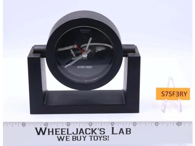 USS Enterprise Star Trek 1991 Harlo Quartz Table Clock