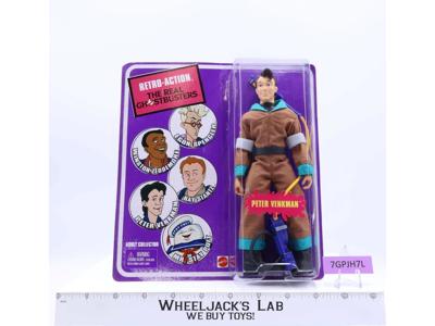 Peter Wenkman Ghostbusters Retro-Action 2010 Mattel 8" NEW MOSC SEALED