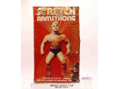Stretch Armstrong Custom Figure W/Original Box Stretch Armstrong 1979 Kenner