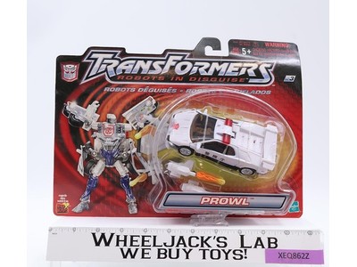 Prowl Tranformers Robots In Disguise 2001 Hasbro Action Figure NEW SEALED