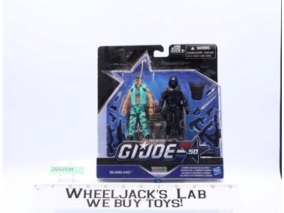 Gung-Ho Cobra Shadow Guard Marine Devast. 50th Anniversary Two Pack Gi Joe MISB