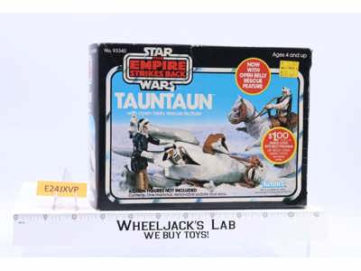 Tauntaun OPEN BELLY 100% Complete W/Box Star Wars ESB 1980 Kenner Action Figure