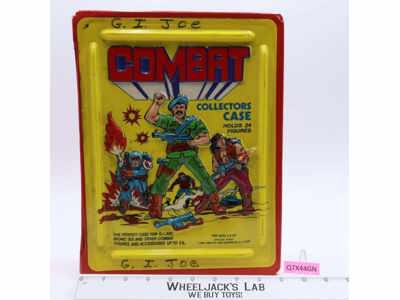 Combat Collectors Case W/TRAYS 1984 Tara Toy Accessory