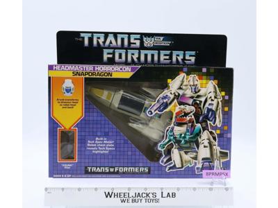 Snapdragon MIB 100% Complete 1987 Vintage G1 Transformers Hasbro Action Figure
