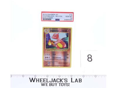 Charmeleon 10/108 Reverse Foil Pokemon XY Evolotions 2016 PSA 10 GEM MINT Card