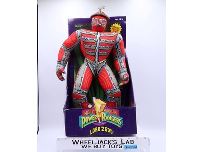 Giant Lord Zedd Power Rangers 1994 Kid Dimension 19" Plush Action Figure