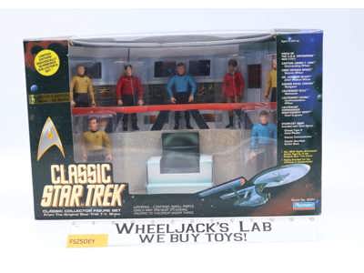 Classic Collector Figure Set Star Trek TOS 1993 Playmates NEW MISB SEALED