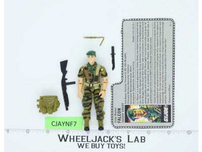 Falcon V1 100% Complete G.I. Joe 1987 Hasbro Vintage Action Figure