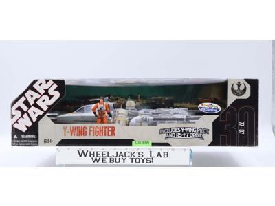 Y-Wing Fighter Star Wars 30th Anniv. TRU Exclusive 2007 Hasbro NEW MISB SEALED