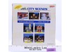 #6468 Train Station Micro Machines City Scenes 1989 Galoob Vintage NEW MIB