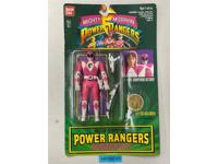Kimberly Auto Morphin Pink Power Rangers Mighty 1994 Bandai Action Figure