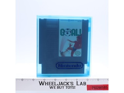 Goal! Nintendo NES 1989 Jaleco Video Game Cartridge With Case