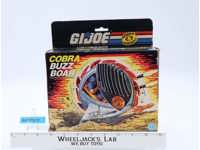 Cobra Buzz Boar 100% Complete W/Box GI Joe 1987 Hasbro Vintage Action Figure