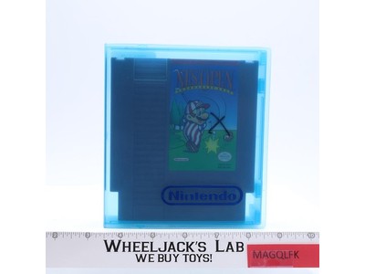 Nes Open Tournament Golf Nintendo NES 1987 Video Game Cartridge With Case