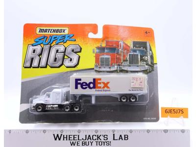 FedEx Semi Matchbox Super Rigs Die Cast 1995 MOSC NEW