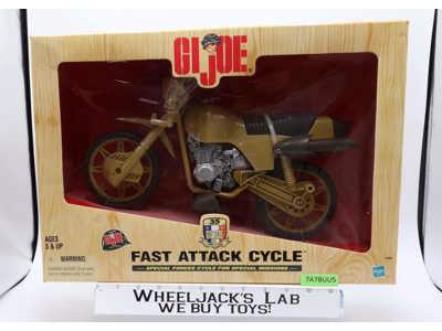 Fast Attack Cycle for 12" Figures Special Forces GI Joe 35th Anniversary MISB