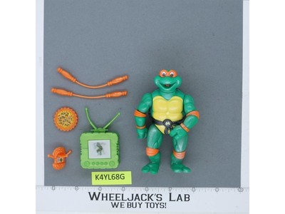 Toon Mike 100% Complete Teenage Mutant Ninja Turtle TMNT 1993 Playmates Figure