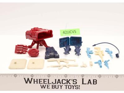 Lot Battle Gear Accessory 4 Set 1 Complete 1986 Weapons G.I. Joe Vintage