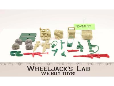 Lot Battle Gear Accessory 3 Set 7 1985 Weapons G.I. Joe Vintage
