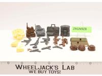 Lot Battle Gear Accessory 5 Set 3 Complete 1987 Weapons GI Joe Vintage
