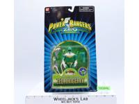 Zeo Ranger IV Green Power Rangers 1996 Bandai NEW MOSC #2540 Hatchet Action