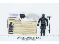 Snake Eyes & Timber V2 100% Complete G.I. Joe 1985 Hasbro Vintage Action Figure