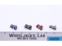 Lot of 4 Micro Machines Motorcycles 1980's Vintage Galoob