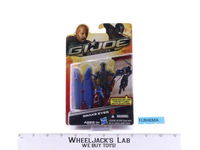 Snake Eyes GI Joe Retaliation 2012 Hasbro Action Figure NEW MOSC SEALED