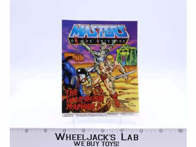 The Warrior Machine! Mini Comic He-Man Masters of the Universe MOTU