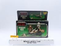 Speeder Bike 100% Complete W/Box Star Wars ROTJ 1983 Kenner Vehicle
