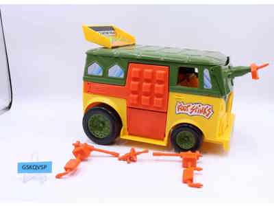 Party Wagon 100% Complete Teenage Mutant Ninja Turtles TMNT 1989 Playmates