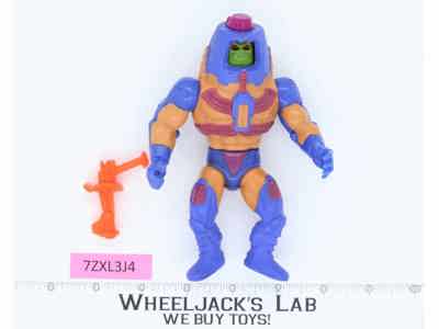 Man-E-Faces 100% Complete He-Man Masters of the Universe MOTU Mattel 1985