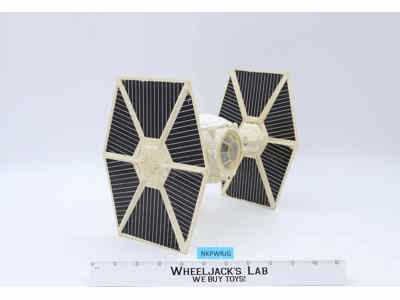 Imperial Tie Fighter WHITE 100% Complete Star Wars 1978 Kenner Vehicle