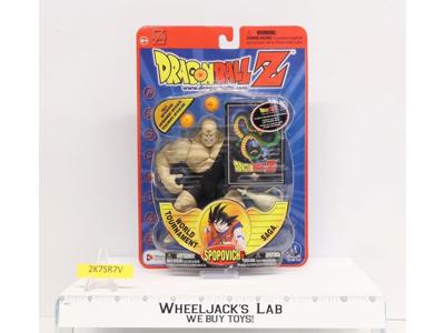 Spopovich World Tournament Saga Dragon Ball Z 2002 Irwin Toys NEW MOSC SEALED