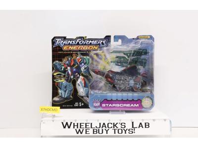 Starscream Transformers Energon 2003 Hasbro Action Figure NEW MOSC SEALED