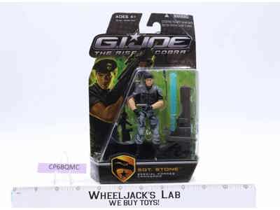 SGT. Stone GI Joe Rise of Cobra 2009 Hasbro Action Figure NEW MOSC SEALED