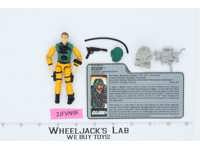 Scoop V1 100% Complete G.I. Joe 1989 Hasbro Vintage Action Figure