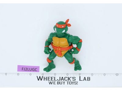 Storage Shell Michaelangelo Teenage Mutant Ninja Turtles 1991 Playmates Vintage