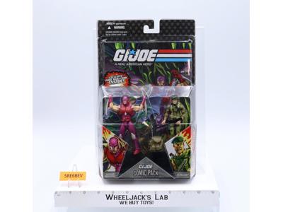 Nemesis Immortal & Lt. Falcon GI Joe Comic Pack 2008 Hasbro Figures NEW MOC