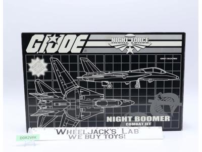 Night Boomer GI Joe Night Force Convention Exclusive 2013 Hasbro NEW MISB SEALED