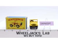 Standard Jeep 72 Lesney Matchbox Series 1960's Made In England