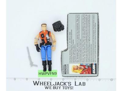 Mercer V1 100% Complete 1987 G.I. Joe Hasbro Vintage Action Figure